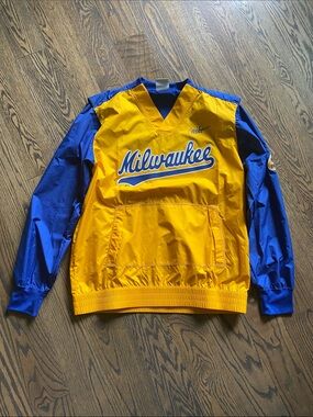 Nike Milwaukee Brewers Vintage Style Pullover